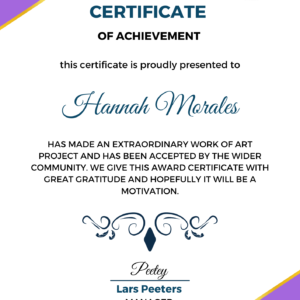 PDF Certificate
